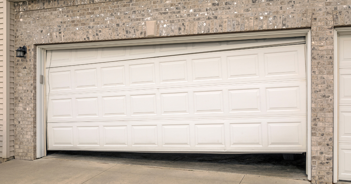 garage door is broken